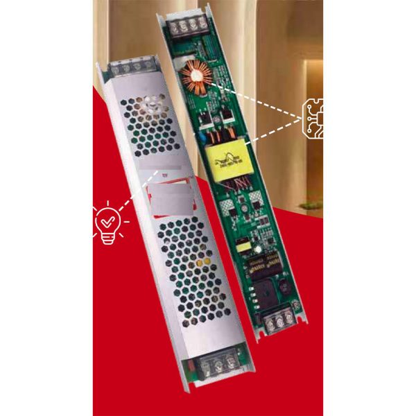 Premium High quality ultra slim 12 volt 300 watt 25 ampere driver MEM288