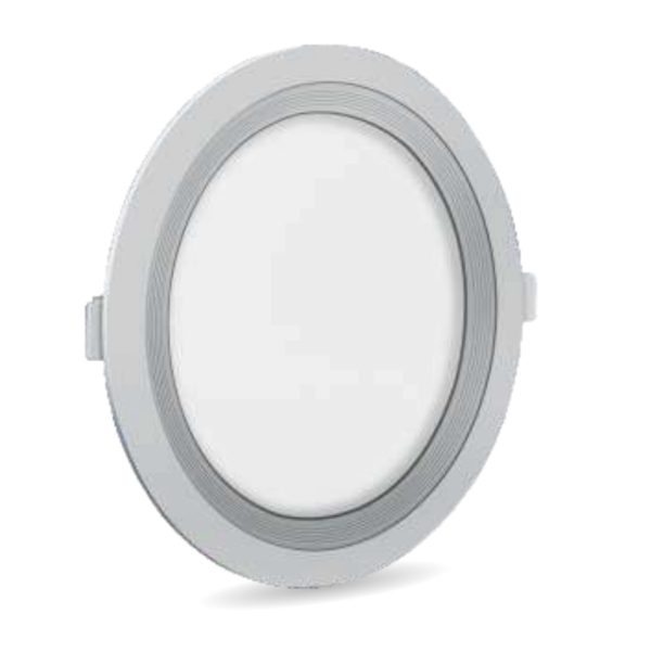 Wipro Garnet Wave Plus 6 watt round LED panel light 3000K WP1385