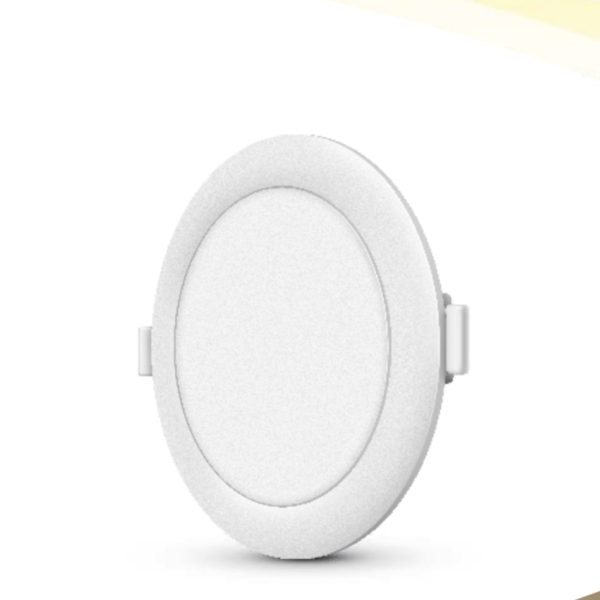 Wipro Garnet Alpha 8 watt round LED panel light 2700K WP1421