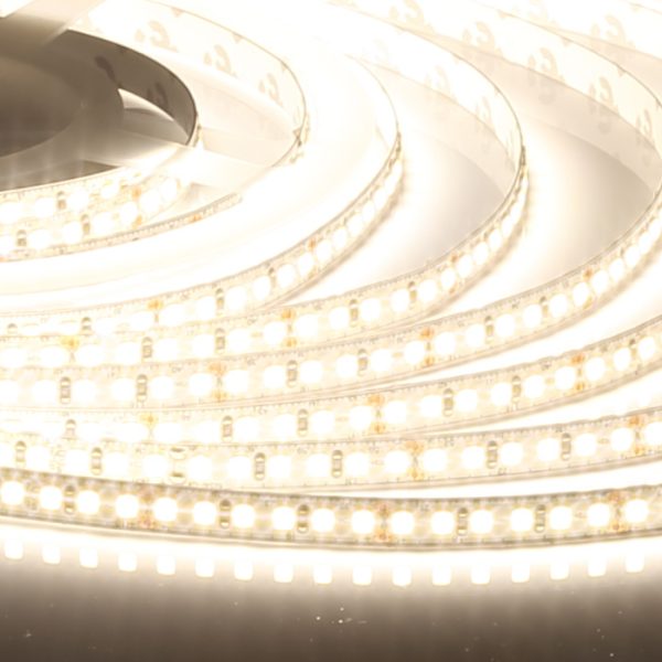 LEARC 2835 LED strip 120 LED 8 mm 12 watt per meter used with 12 volt 5A LED driver without driver neutral white 5 meter B1187