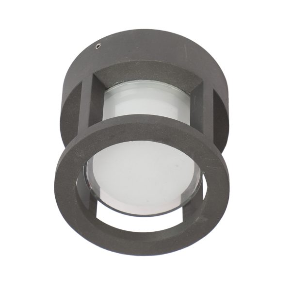 SUPERSCAPE 7 watt IP65 aluminium die cast waterproof LED ceiling light round outdoor with high quality LED and driver warm white  CL469