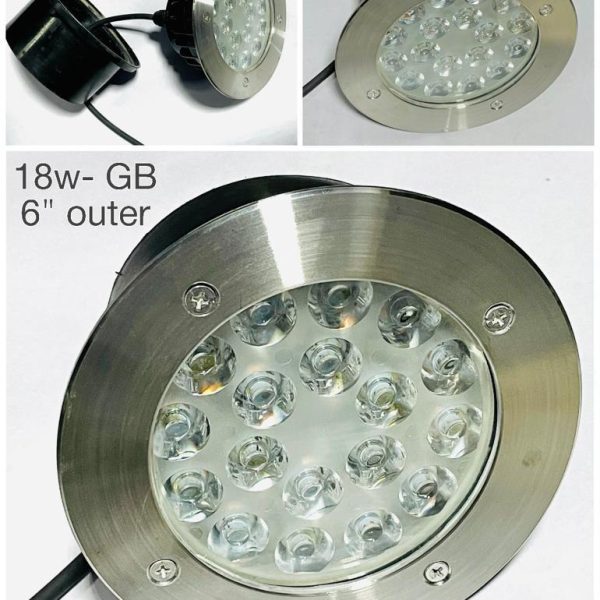 SUPERSCAPE 18 watt 6 inch IP65 ground burrial EC4811