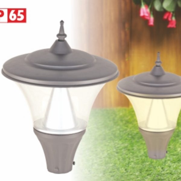 SUPERSCAPE aluminium die cast grey 50 watt 18 inch LED Gate light with top branded LED and driver warm white GL4947