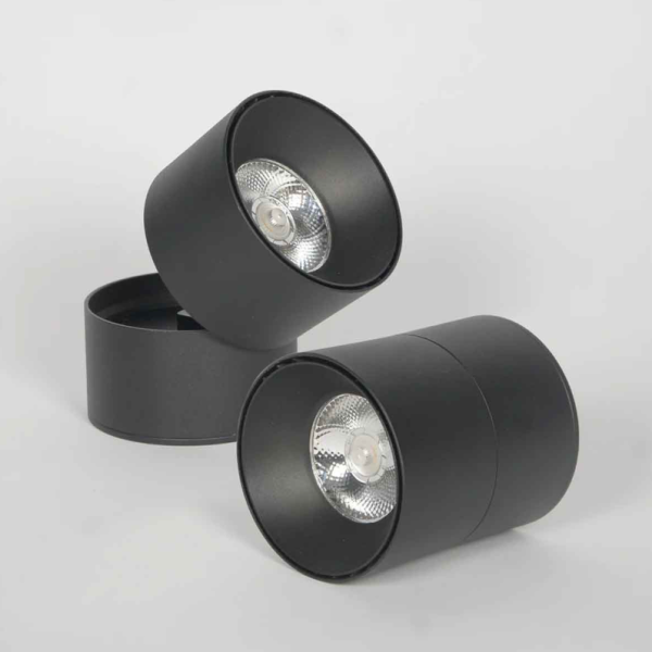 LEARC 30 watt COB SURFACE LIGHT 360 DEGREE ADJUSTABLE BLACK GS1412