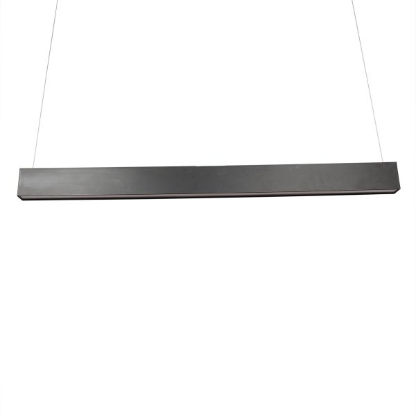 LEARC 36 WATT 3 FEET LED PROFILE HANGING LIGHT 5070 BLACK BODY GS1473