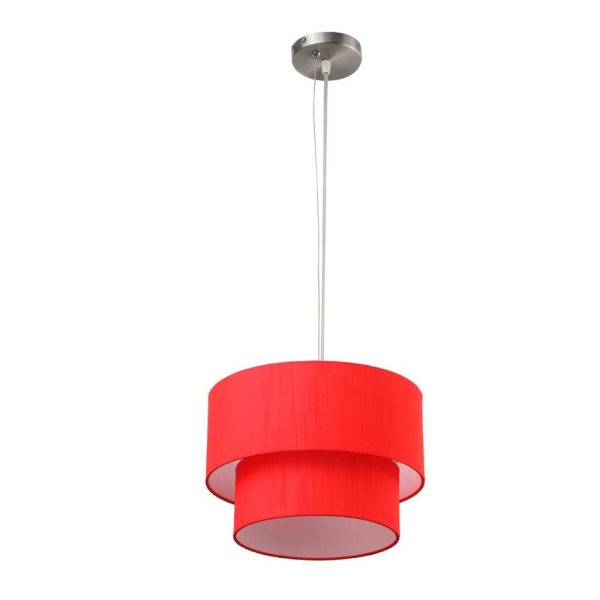 LEARC Designer Lighting Fabric Shade Pendent HL3793
