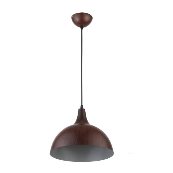 LEARC Designer Lighting wood finish Metal Pendent Single HL3903