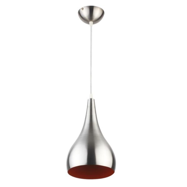 LEARC Designer Lighting satin orange Metal Pendent Single HL3927-1