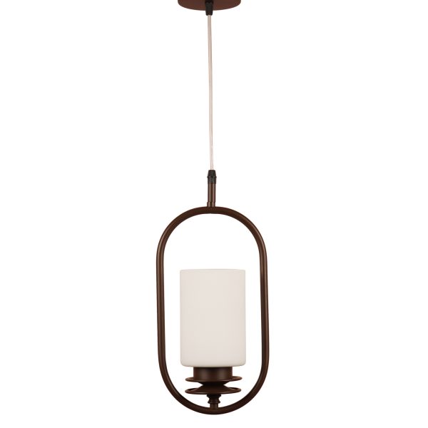 LEARC Designer Lighting Glass Metal Pendent Single HL6079