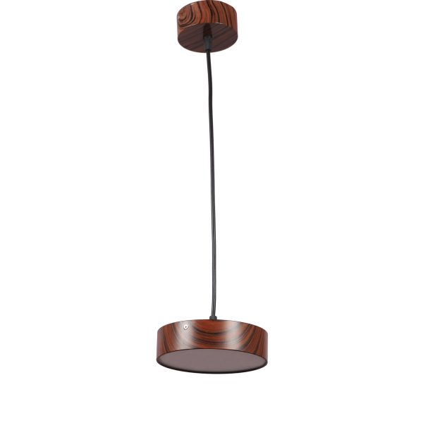 LEARC exlusive wood finish 18 watt compact trim ring  LED hanging light with top branded LED and Philips driver 3k HL7000