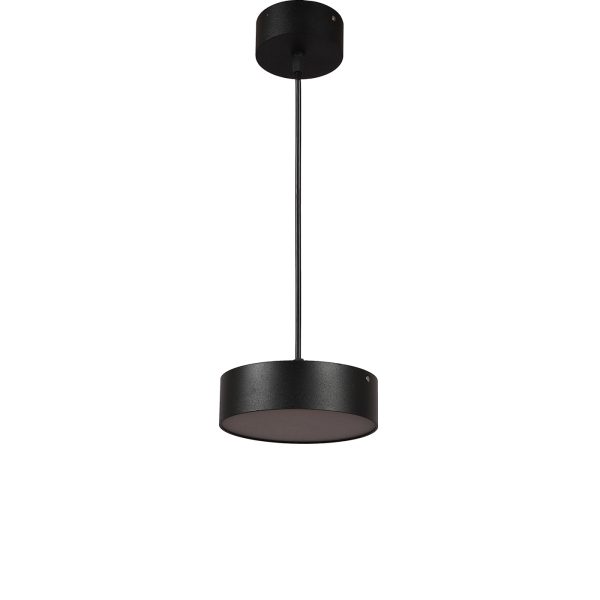 LEARC exclusive black finish 18 watt compact trim ring  LED hanging light with top branded LED and Philips driver 3k  HL7001