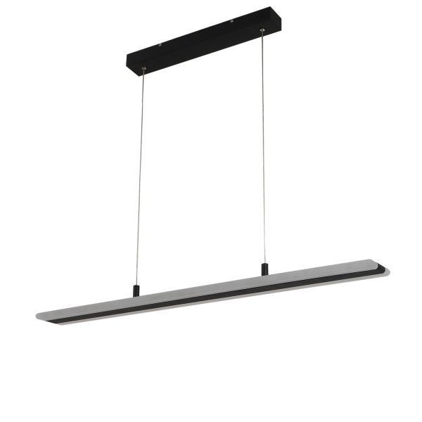 LEARC LED Lighting 60 watt 3 feet extra bright hanging light black warm white  yellow HL7018