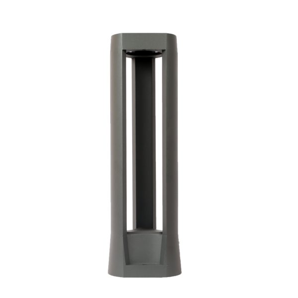 SUPERSCAPE Outdoor Lighting  aluminium die cast 20 inch 12 watt LED bollard grey powered by CREE LED and high quality LED driver K1102-M