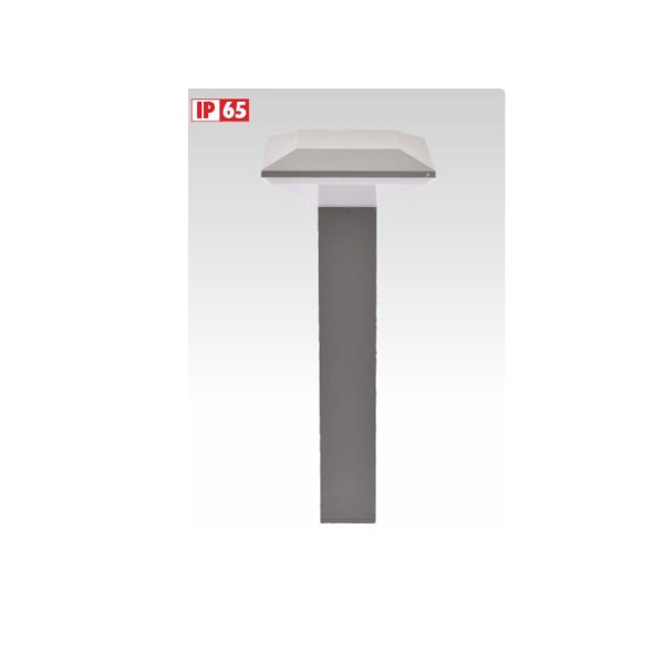 SUPERSCAPE aluminium die cast grey 25 watt LED Bollard light with high quality acrylic diffuser and top branded LED and driver K1215-M