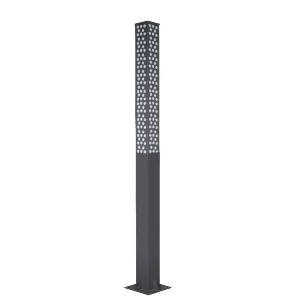 SUPERSCAPE premium 8 feet 40 watt LED pole light 3K with high quality LED, Driver and acrylic diffuser K1324