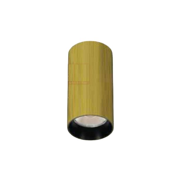 LEARC aluminium premium dusky gold finish 7 watt LED surface drum with Toyonia LED and high quality Driver MEM339