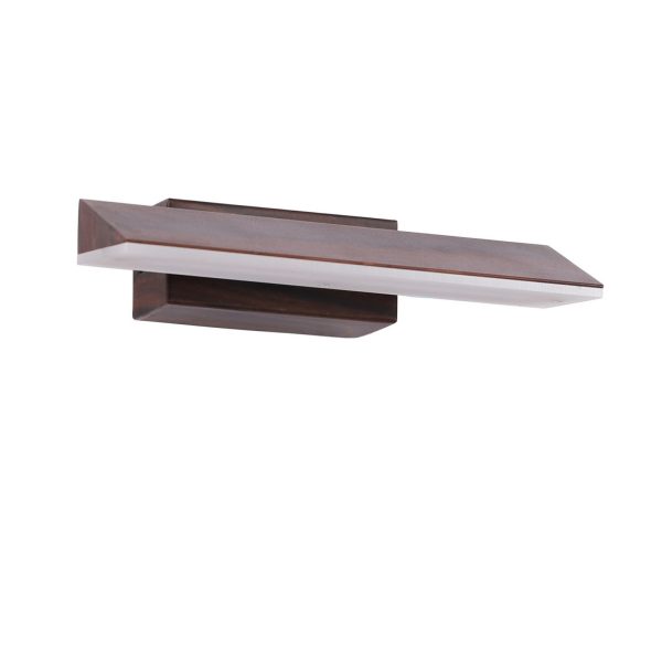 LEARC LED Lighting aluminium die cast premium wood finish 5 watt 6  inch LED picture Light with yellow light ML336-S