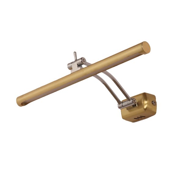 LEARC LED Lighting aluminium brush gold 10 watt 12 inch LED Picture Light with yellow light ML422-S