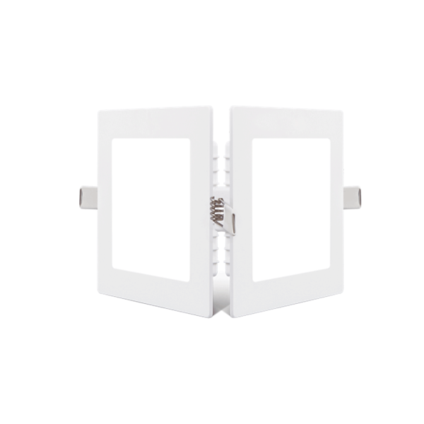 PHILIPS 5 WATT SQUARE ULTRA GLOW PRIME PLUS RECESSED PANEL LIGHT, COOL DAY LIGHT, WHITE, PH1015