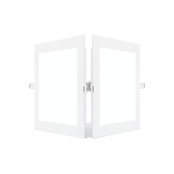 PHILIPS 22 WATT SQUARE ULTRA GLOW PRIME PLUS RECESSED PANEL LIGHT, COOL DAY LIGHT, WHITE, PH1024
