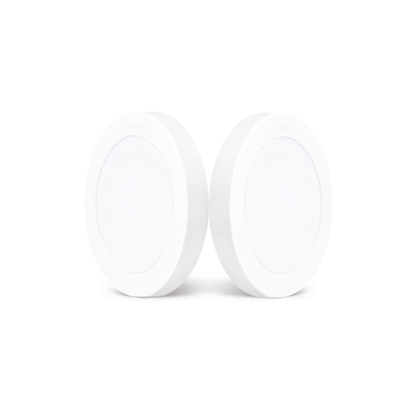 PHILIPS 22 WATT ROUND STAR SURFACE CEILING PANEL LIGHT, WARM WHITE, YELLOW, PH1034