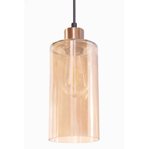 PHILIPS 31431 MUZIRIS 1 HEAD GOLD CYLINDERICAL PENDANT PH1311