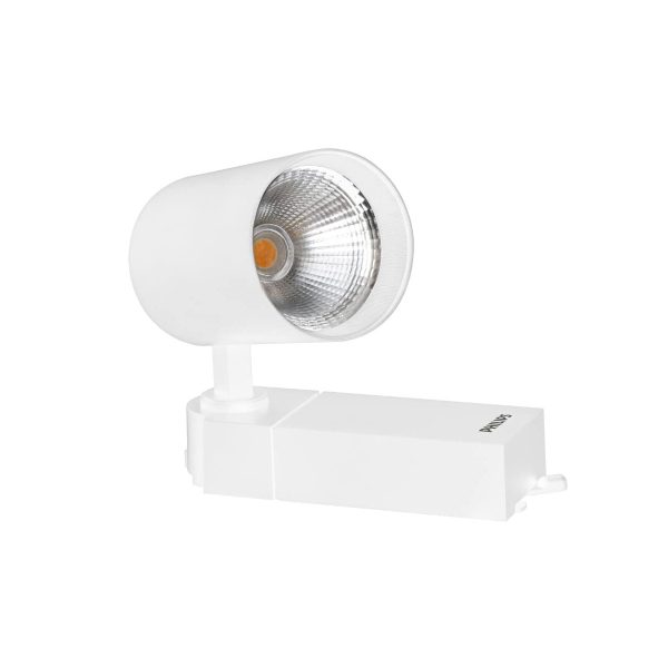 PHILIPS 31446 STANCHION TRACK LIGHT 20W HEAD WHITE BODY NEUTRAL WHITE 4K PH1553