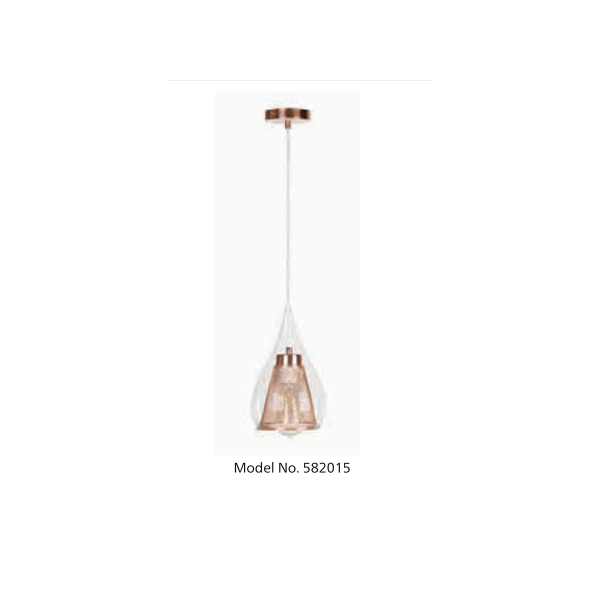 PHILIPS MOTIF 582015 BOROSIL GLASS PENDANT PH1717