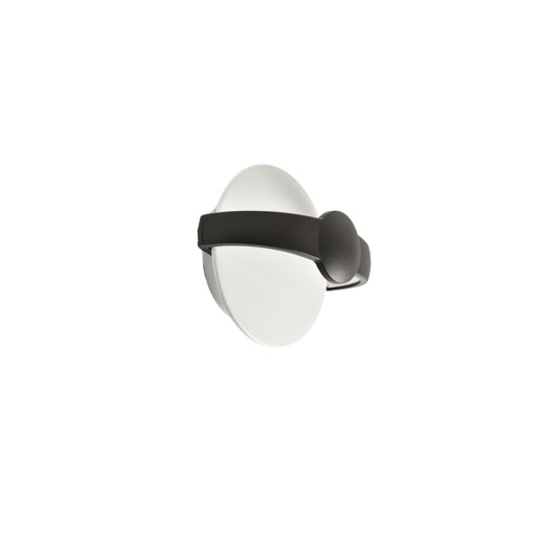SUPERSCAPE premium aluminium grey finish 12 watt IP65 outdoor wall light 3K PR6336
