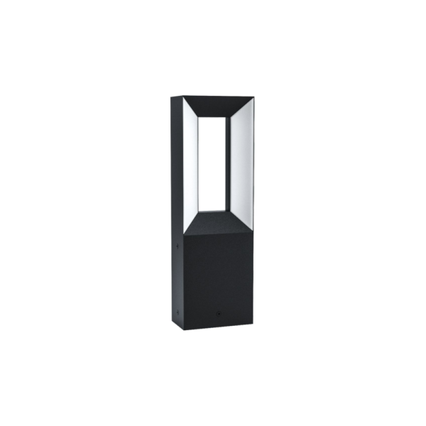 SUPERSCAPE premium aluminium black finish 2x5 watt 13.5 inch IP65  bollard 3K PR6353