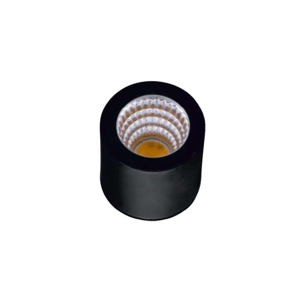 LEARC aluminium black finish 3 watt Bridgelux LED surface light SE2335