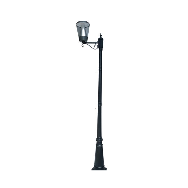 SUPERSCAPE aluminium die cast 7.5 feet 24 watt LED garden Pole light grey SK5357