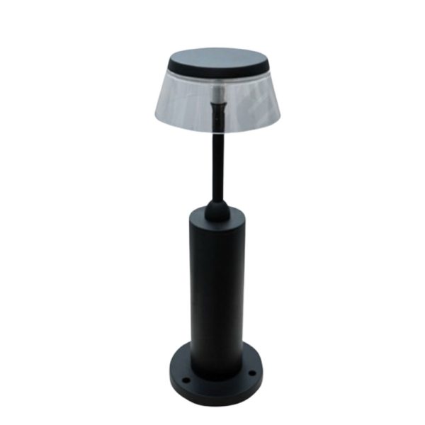SUPERSCAPE aluminium black 8 watt LED bollard light 3K  SK5454