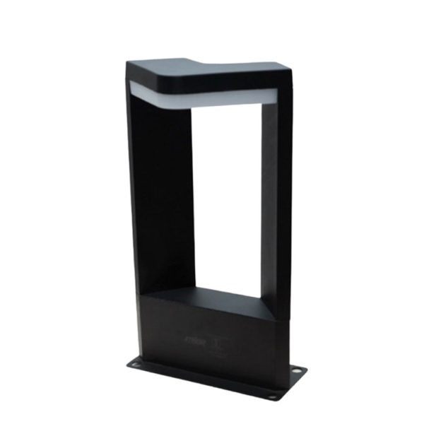SUPERSCAPE aluminium black 12 watt LED gate light black 3K SK5457