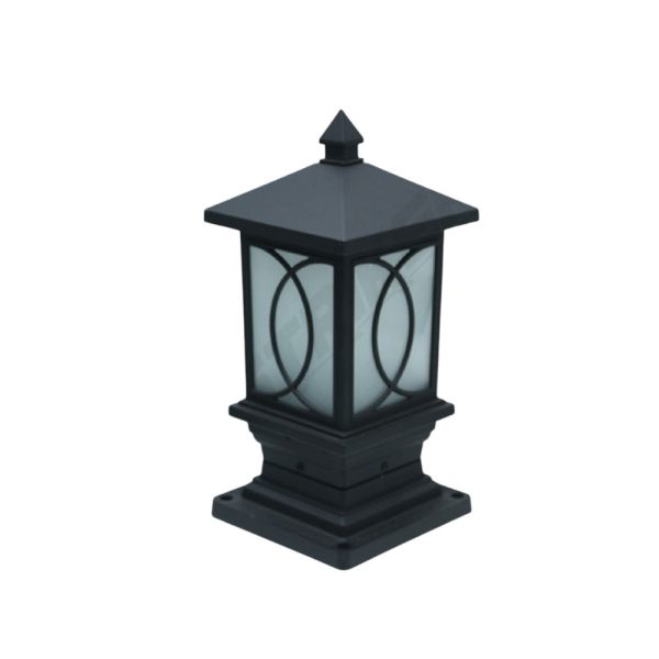 SUPERSCAPE premium aluminium die cast black finish gate light SK5476