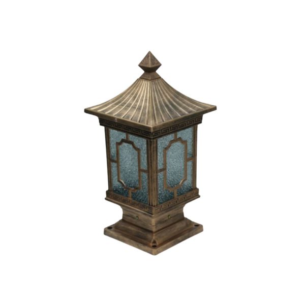 SUPERSCAPE premium aluminium die cast antique gold finish gate light SK5494-S