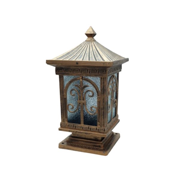 SUPERSCAPE premium aluminium die cast antique gold finish gate light SK5495-L