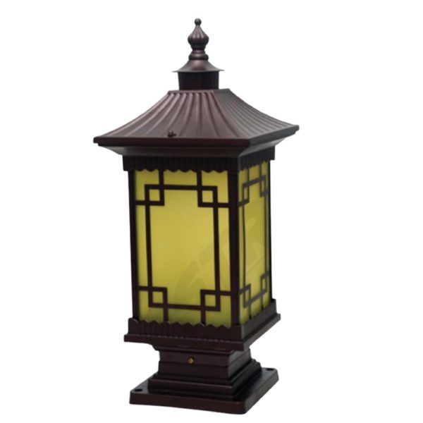 SUPERSCAPE premium aluminium die cast coffee brown finish gate light SK5511