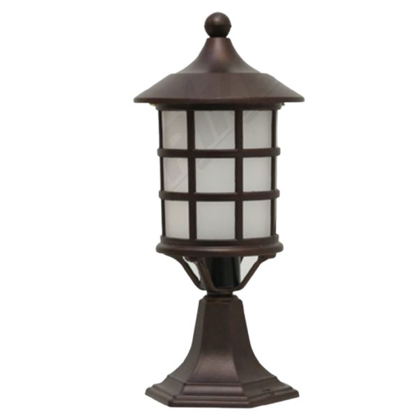 SUPERSCAPE premium aluminium die cast coffee brown finish gate light SK5526