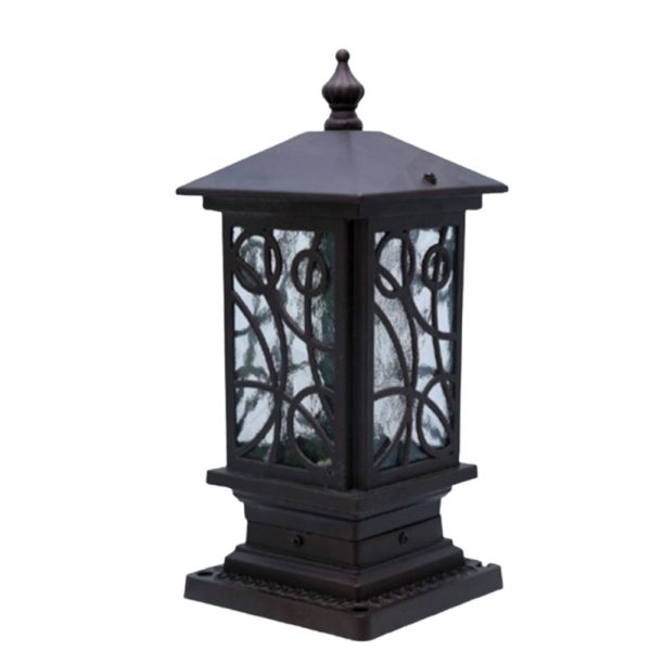 SUPERSCAPE premium aluminium die cast brown finish gate light SK5527