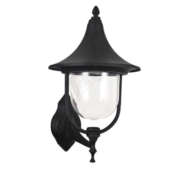 SUPERSCAPE aluminium die cast black finish exterior Wall Light traditional E27 SK5556