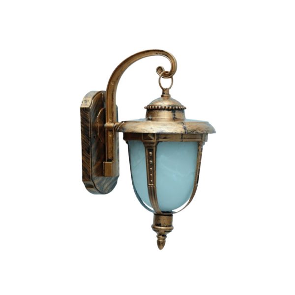 SUPERSCAPE aluminium die cast antique gold finish exterior Wall Light traditional E27 SK5557