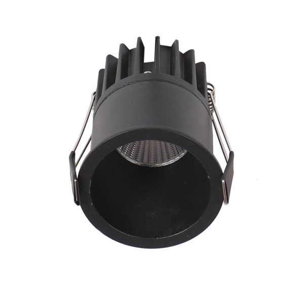 LEARC aluminium die cast powder coated black finish 12 watt LED down light with CREE LED and Philips driver TR1716