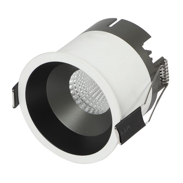 LEARC aluminium white black 18 Watt Dimmable and Tunable LED down light with Bridgelux COB and high quality LED Driver TR1740-DT