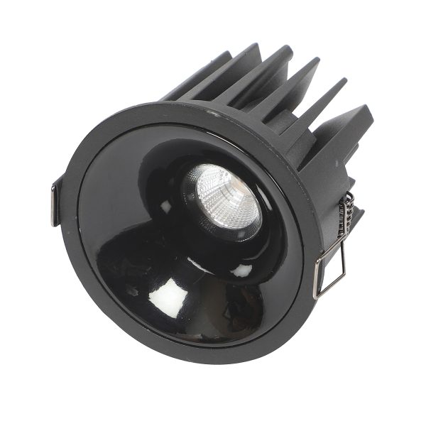 LEARC aluminium black 18W Dimmable and Tunable LED down light with Bridgelux COB and high quality LED Driver TR1781-DT