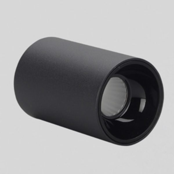 LEARC  aluminium black finish black reflector, 7 watt Bridgelux LED and high quality driver LED Ceiling Surface cylinder TR1785