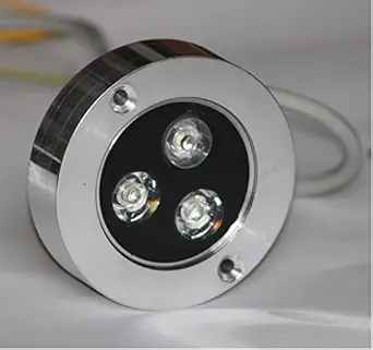 SUPERSCAPE 12 volt 3 X 3 watt IP68 steel under water surface light without supply unit RGB GW4500-RGB