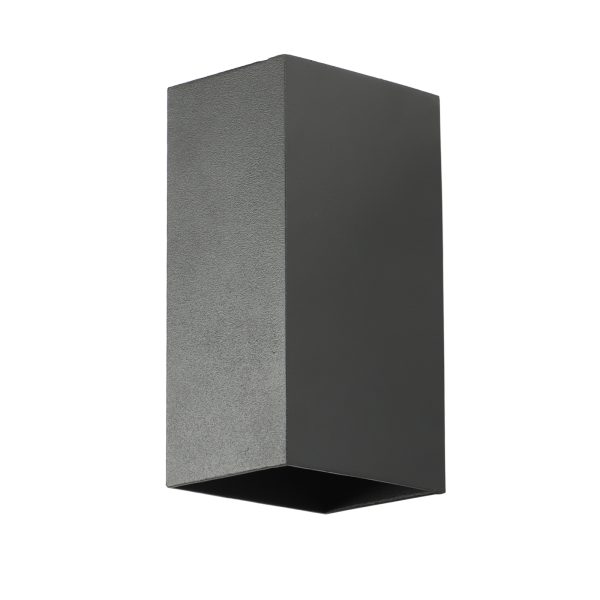 SUPERSCAPE Exterior Wall Light grey finish up down 6 watt (2*3) with top branded LED  and driver warm white WL2287