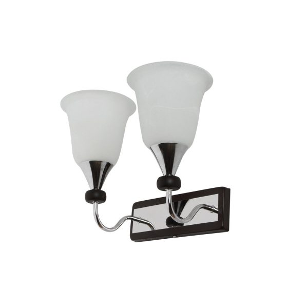 LEARC Designer Lighting Wrought Iron Rustic Finish Wall Light WL2454