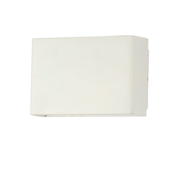 LEARC LED Lighting aluminium die cast white finish 10 watt indirect lighting LED wall highlighter with yellow light  WL2496